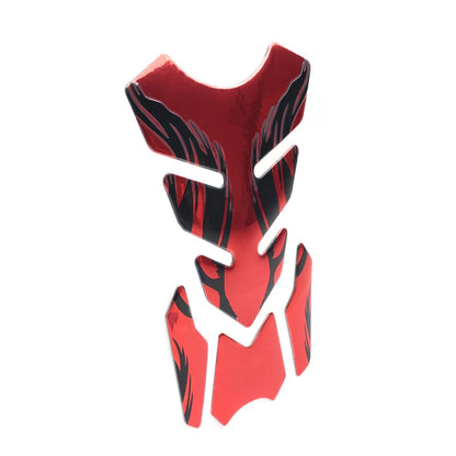 Red Fuel Gas Tank Pad Decals for Kawasaki Ninja 250 300 400 ZX10R Honda