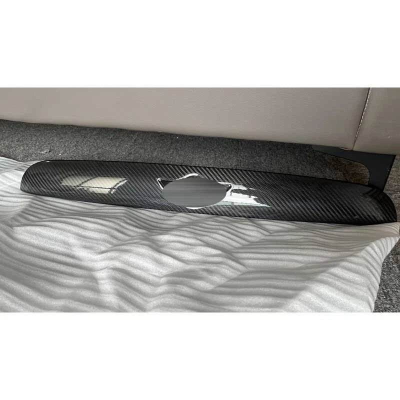 Carbon Fiber Rear Trunk Tailgate Handle Panel Cover for Mini F55-57 2014-2017
