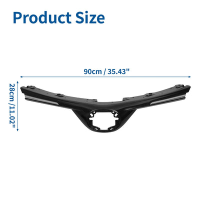 Front Bonnet Bumper Grille for Toyota RAV4 LE 2016-2018 Black