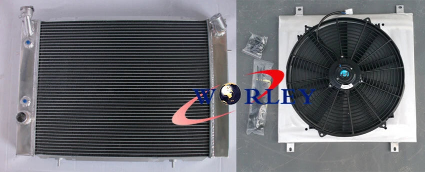 Radiator, Shroud & Fan for Holden Commodore VB VC VH VK 4.2L 5.0L 78-86