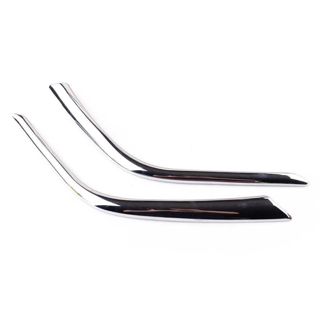 Silver Fog Light Eyebrow Cover Trim for Mitsubishi Outlander (2019-2020)