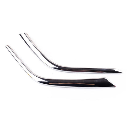 Silver Fog Light Eyebrow Cover Trim for Mitsubishi Outlander (2019-2020)