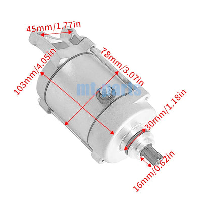 Starter Motor for Trtion BAJA 250, 400 (2008-2009, 1990-2015)