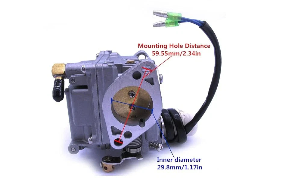 Carburetor Assy for Tohatsu Nissan 4-Stroke 18HP Outboard Motor