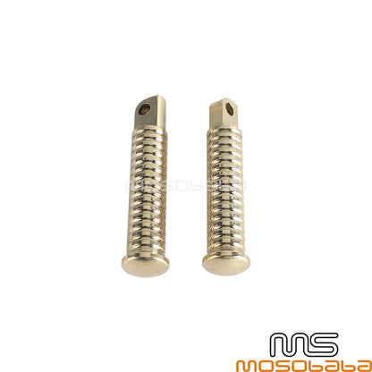 Brass Foot Pegs for Harley Sportster XL883L XL883R XL883 Forty-Eight (2004-2023)