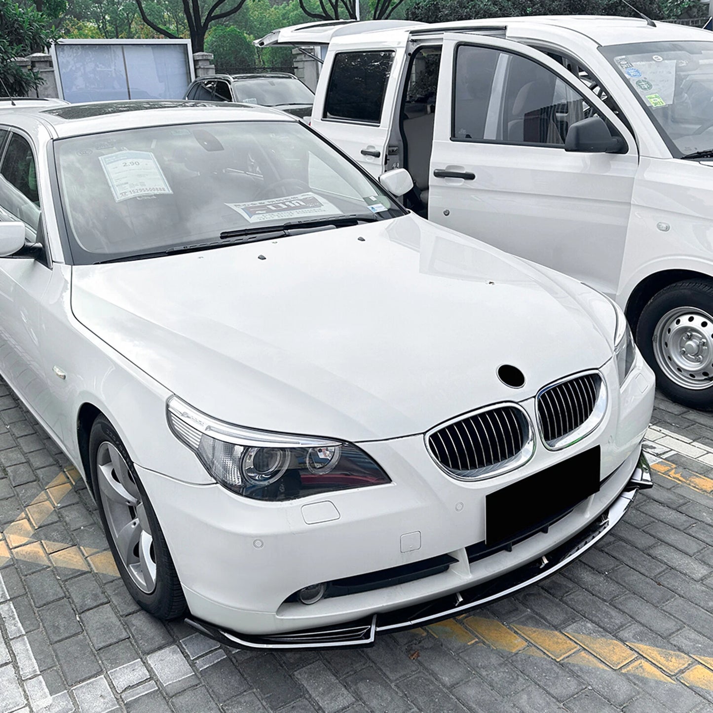 Bumper Spoiler Lip for BMW 5 Series E60 E61 (2004-2007)