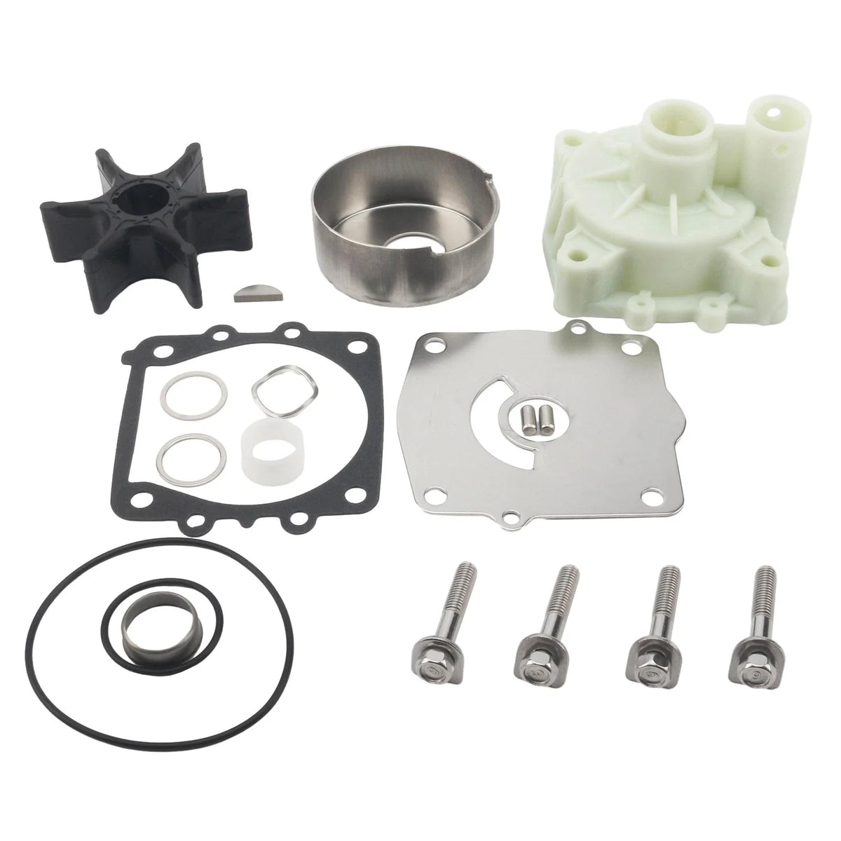 Impeller Water Pump Repair Kit w/ Housing for Yamaha 150-250HP Models