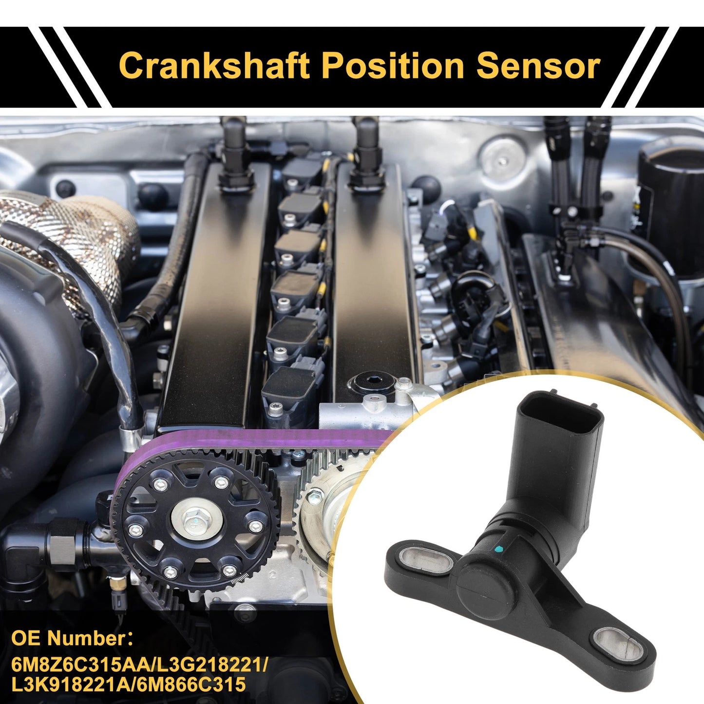 Crankshaft Position Sensor for Mazda 6 GG 1.8 2.0 (2002-2007)