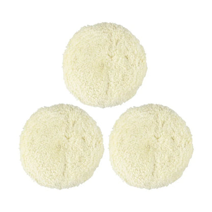 7-Inch Wool Polishing Pads for Cars/Boats - Buffing Disc