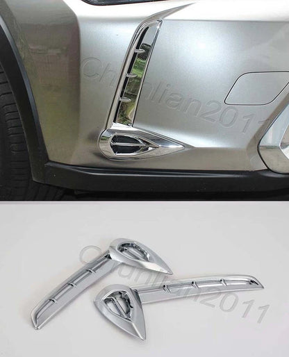 Front Head Fog Light Lamp Cover Trim for Lexus UX 200 250h (2019-2023)