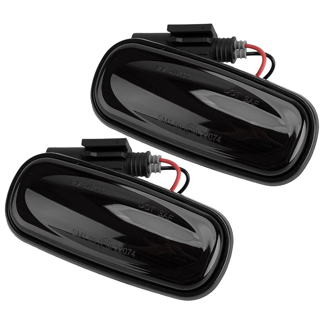 Smoke LED Side Repeater Indicator Light for Land Rover Discovery Defender