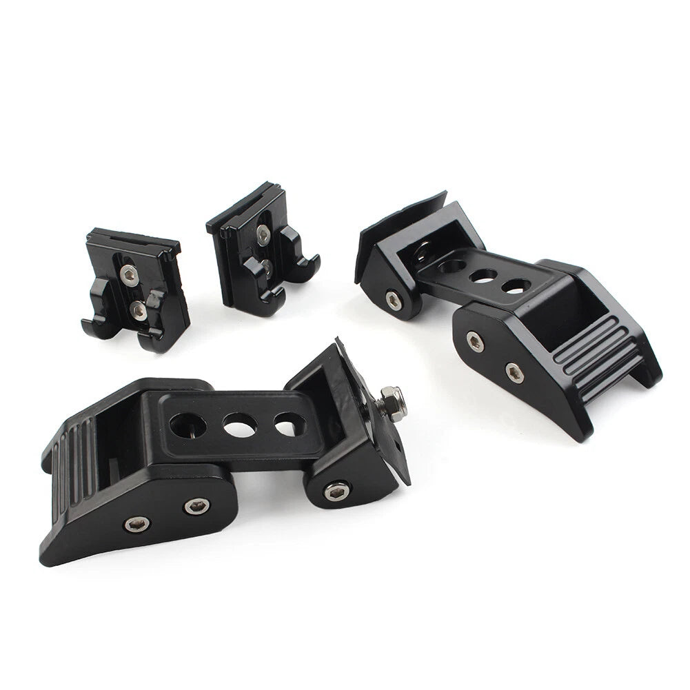 Black Engine Lock Hood Latches  For Jeep Wrangler JK (2007-2017)