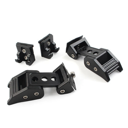 Black Engine Lock Hood Latches  For Jeep Wrangler JK (2007-2017)