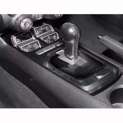 100% Carbon Fiber Gear Shift Panel Trim for Chevrolet Camaro 10-15 Automatic