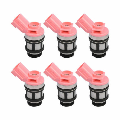 6 x Fuel Injectors for Nissan Pathfinder R50, Navara D21, D22 (1996-2004)
