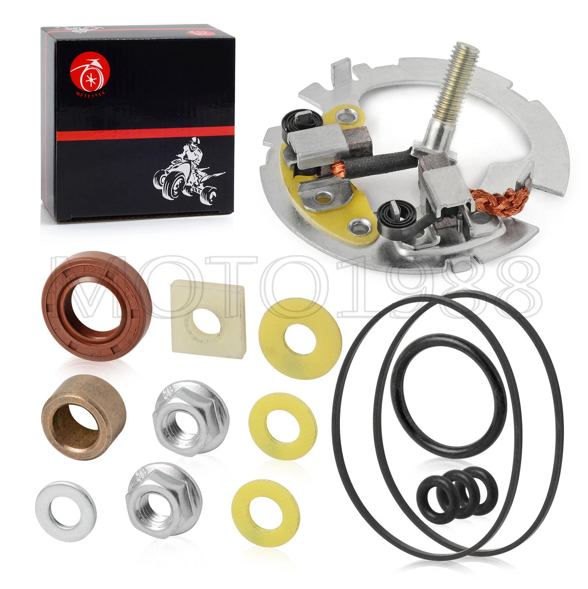 Starter Brush Holder Repair Kit for Honda Rancher TRX Series (2000–2014)
