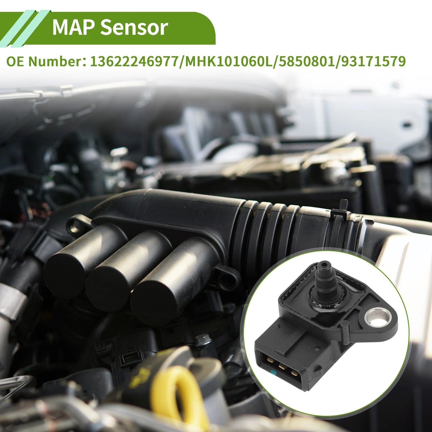 Manifold Absolute Pressure Sensor for BMW 3 E46 318d (2001-2003)