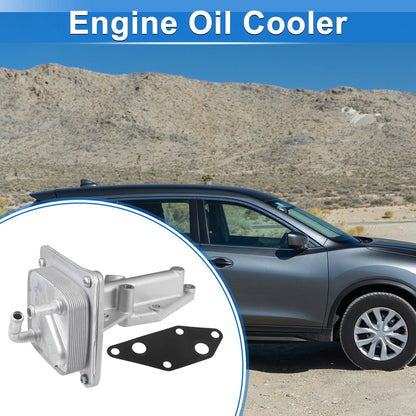 Engine Oil Cooler with Gasket for Nissan Altima Sentra