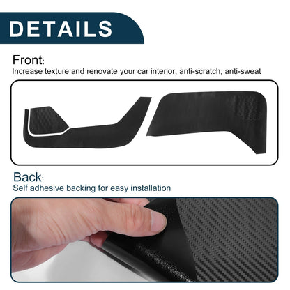 Door Kick Guard Black for Mazda CX-8 (2018-2023)