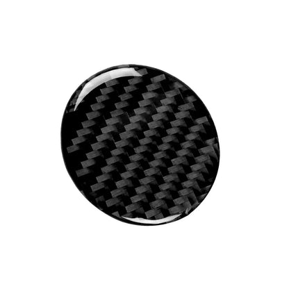 Carbon Fiber Central Control Switch Button Cover for Audi A4 B9 (2017-2019)