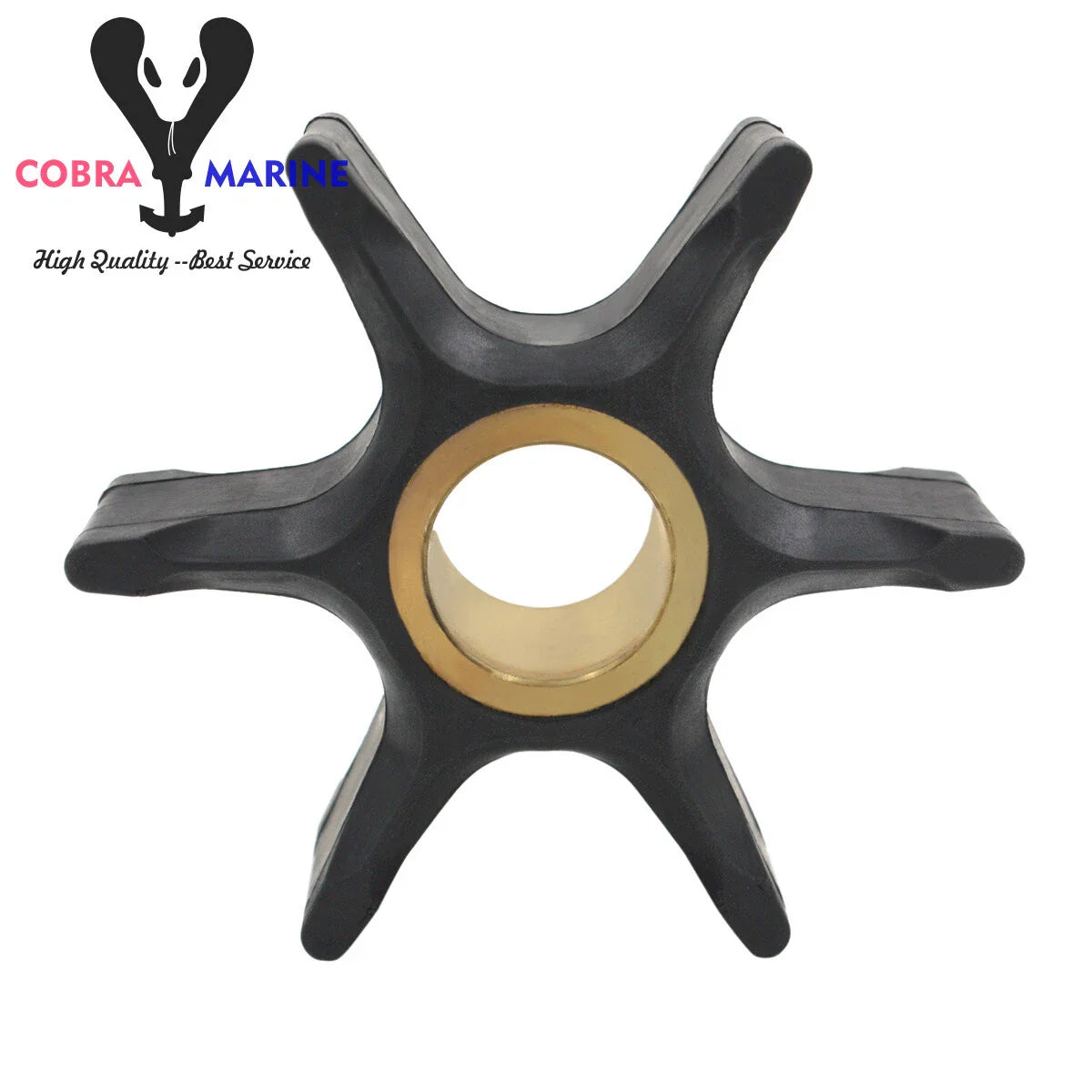 Water Pump Impeller for Johnson Evinrude OMC (395864, 397131, 435821)