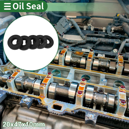 Oil Seal / 20x47x10mm / NBR Rubber Rotary Shaft Seal for MakeModel