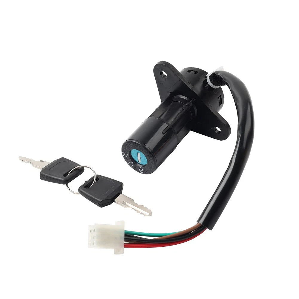 Motorcycle Security Ignition Switch Lock w/ 2 Keys for Suzuki GS125