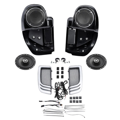 Vented Fairings & 6.5" Speakers Turn Signals for Harley Touring (2014-2024)