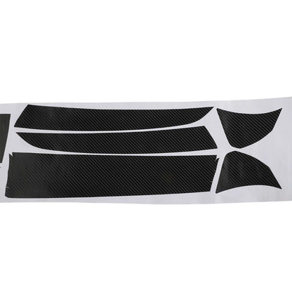 3D Carbon Fiber Pattern Interior DIY Trim Decals for BMW X5 (2007–2013)