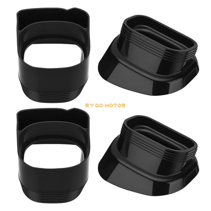 4 Pack / Ram Air Intake Duct Rubber Boots for Suzuki GSXR GSX-R (1996–2000)