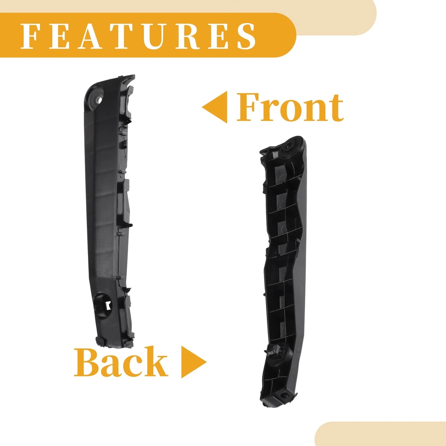 Front Bumper Support Bracket for Toyota Camry & Hybrid (2012-2014) 1 x Pc