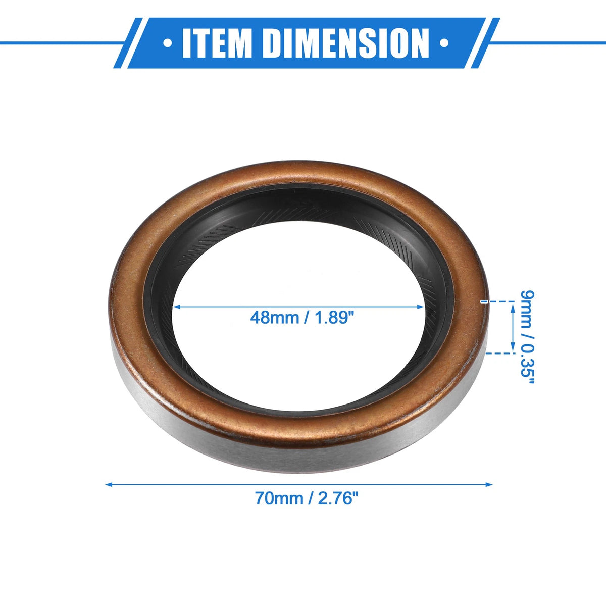 2 x Engine Rear Crankshaft Oil Seals for Toyota 4Runner (1984-2002)