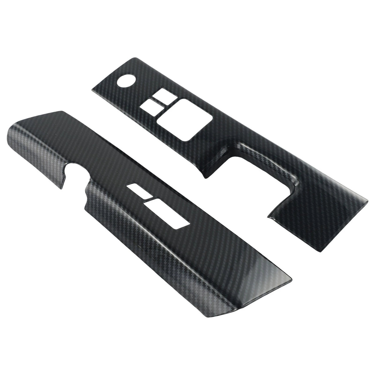 Glass Switch Covers ABS Carbon Fiber for Nissan 350Z (2006–2008)