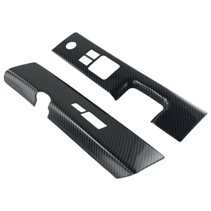 Glass Switch Covers ABS Carbon Fiber for Nissan 350Z (2006–2008)
