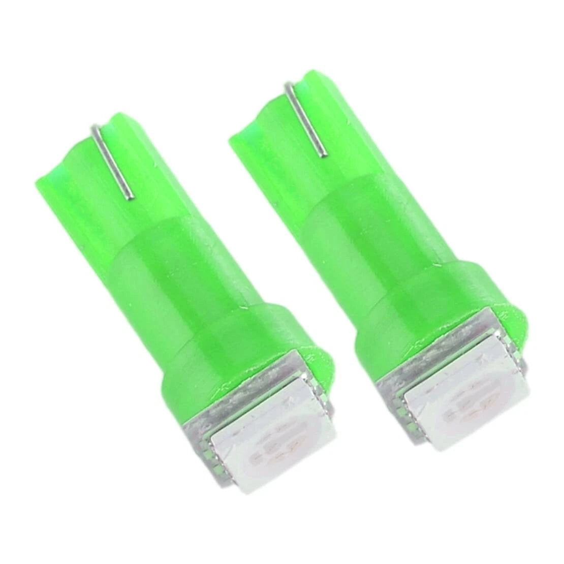 Green LED T5 Instrument Cluster Bulbs for Vauxhall Corsa D (2006-2014)