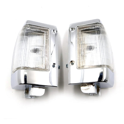 Chrome Side Corner Parking Light  for Nissan Datsun Navara D21 1985-1997