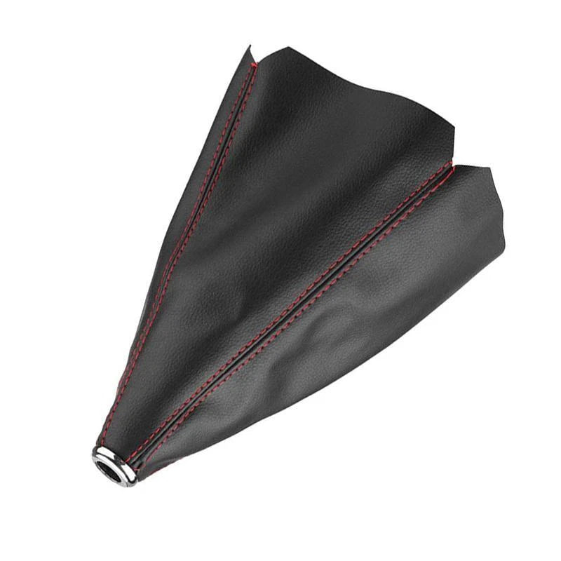 Black PU Leather Manual Car Gear Shift Knob & Boot Cover for Make & Model