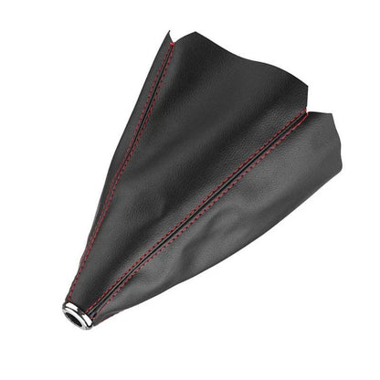 Black PU Leather Manual Car Gear Shift Knob & Boot Cover for Make & Model