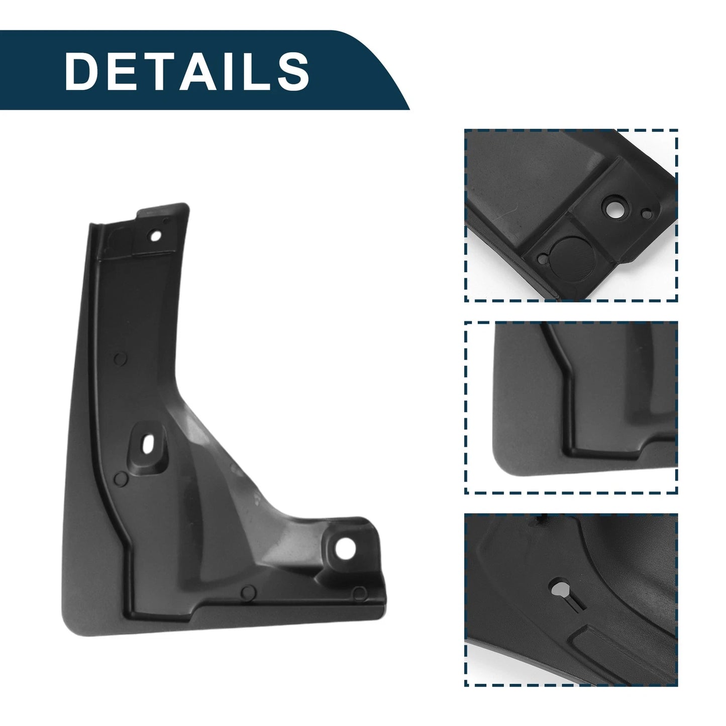 Mud Flaps Splash Guards 1 Set for Toyota Hiace 2005-2011