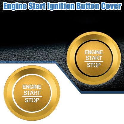 Engine Start Stop Ignition Button Decal for Honda Accord (2018-2022) Gold