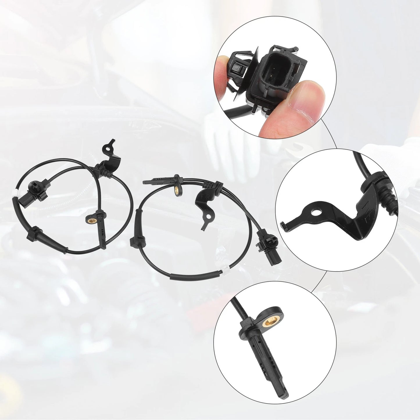 Front Left Right ABS Speed Sensors for Honda (2016-2021)