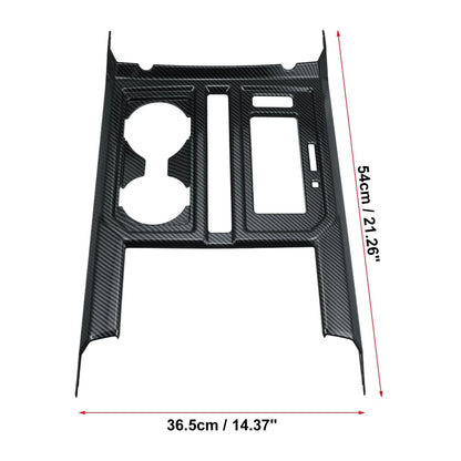 Car Center Console Gear Shift Cup Holder Trim Cover for Ford F-150 (2015-2019)