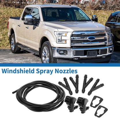 Front Windshield Washer Nozzles Set for Jeep Grand Cherokee (2011-2021)