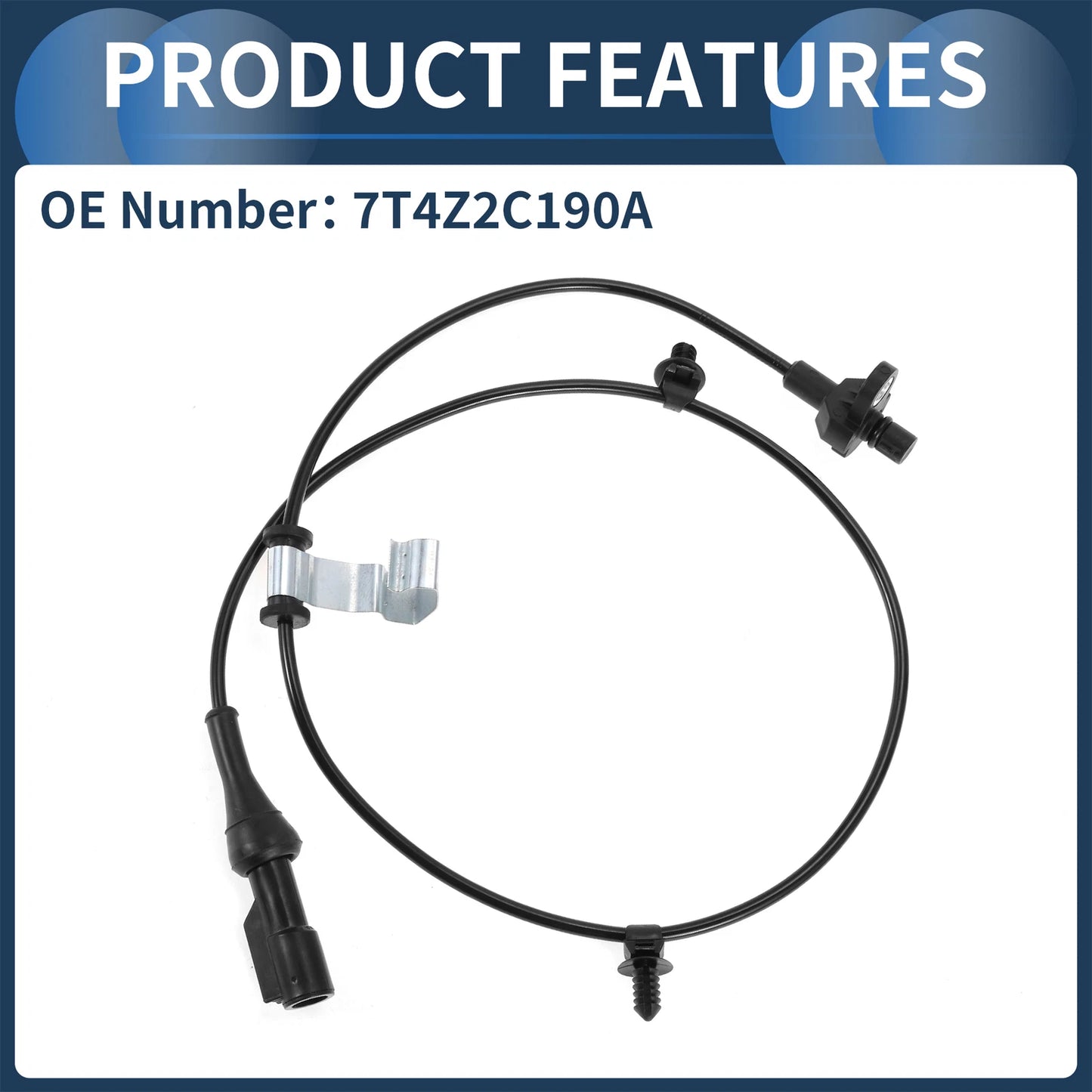 ABS Wheel Speed Sensor for Ford Edge FWD Rear Right (2007-2014)