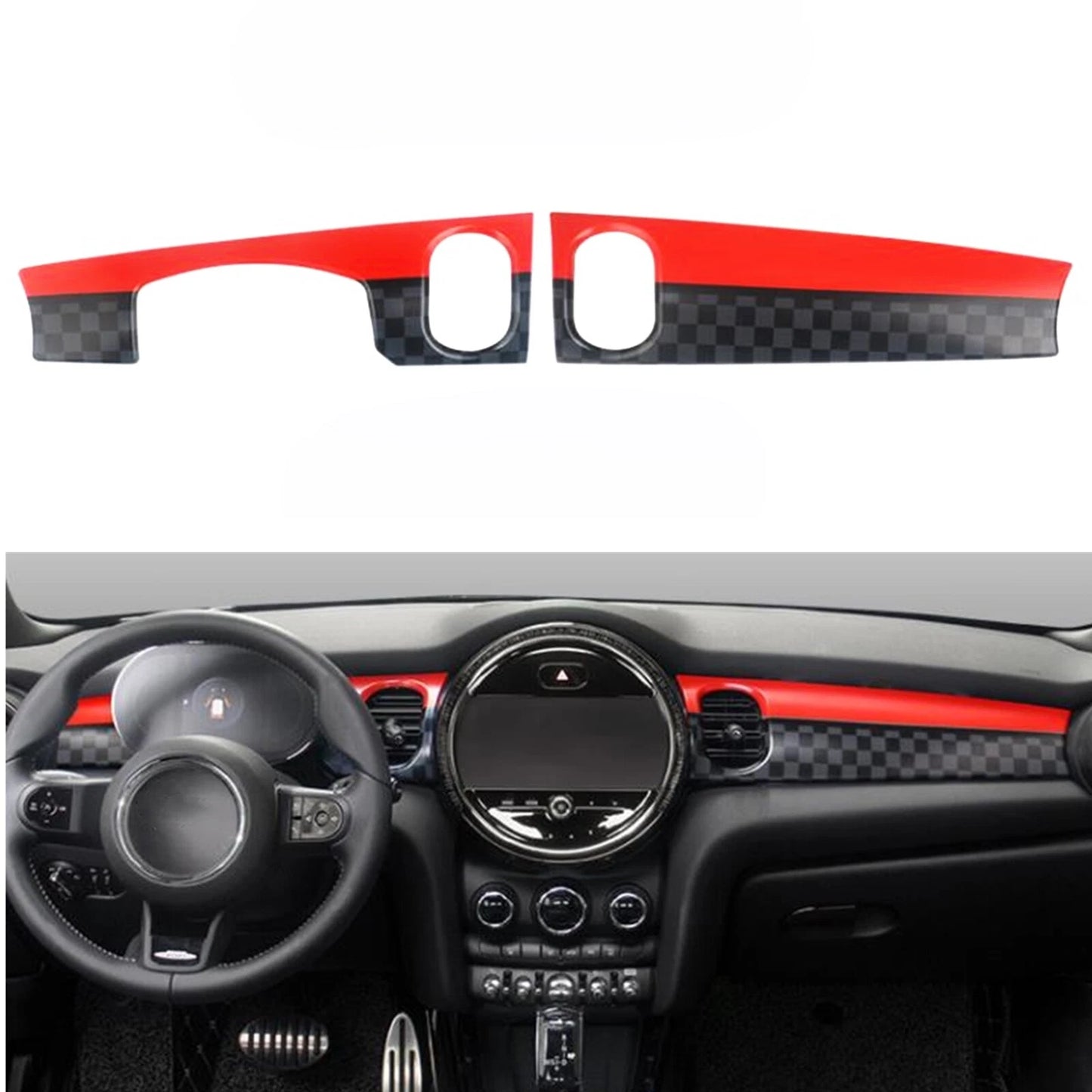 Center Console Panel Cover for MINI Cooper F55 F56 F57 (2022-2023)