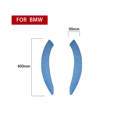 Blue Leather Door Pull Handle Cover for BMW 3/4 Series 3GT (2013-2019)