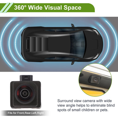 360 Degree Surround View Camera for BMW 5 6 7 M5 X3 X4 G01 G02 G11 G12 G30 (2017-2023)
