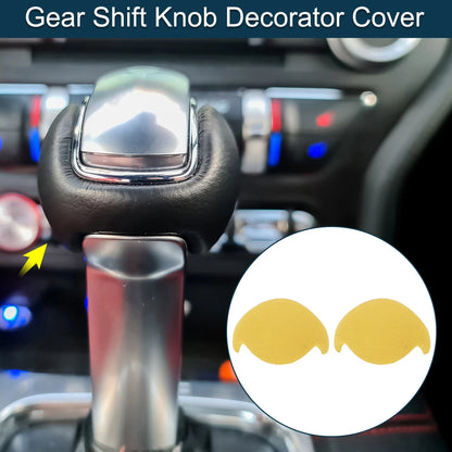 Yellow Gear Shift Knob Cover for Ford Mustang (2015-2021)