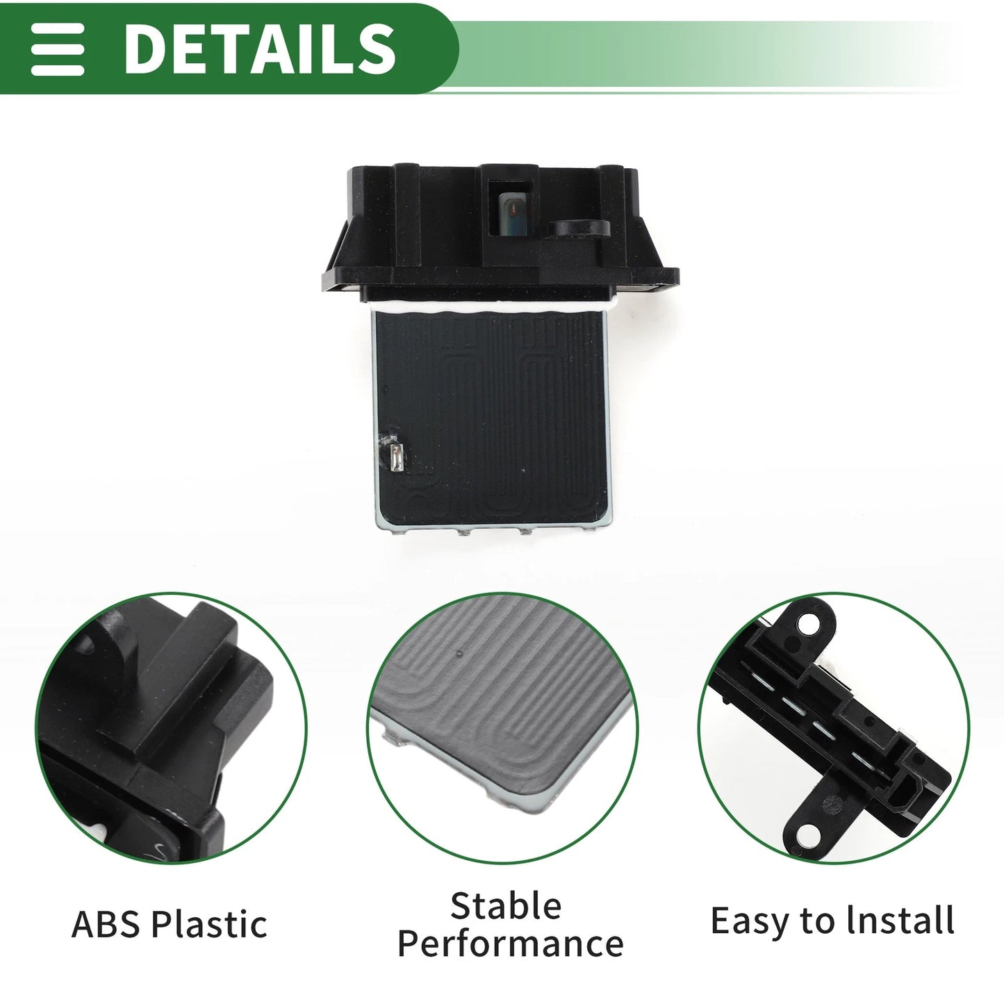 HVAC Blower Motor Resistor for Isuzu Rodeo D-Max (2002-2006)