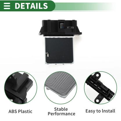 HVAC Blower Motor Resistor for Isuzu Rodeo D-Max (2002-2006)